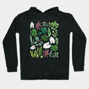 Watercolor Tropical Plants II Hoodie